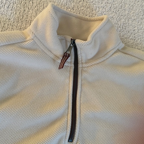 Grove & Hollow Men's Cream Half-Zip Sweater Pullover Size Small - Picture 4 of 8